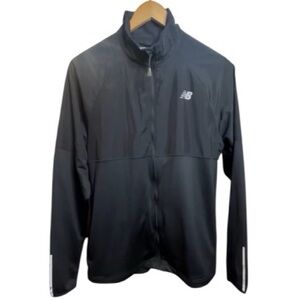 New Balance Lightweight Black Windbreaker Jacket Men’s Small